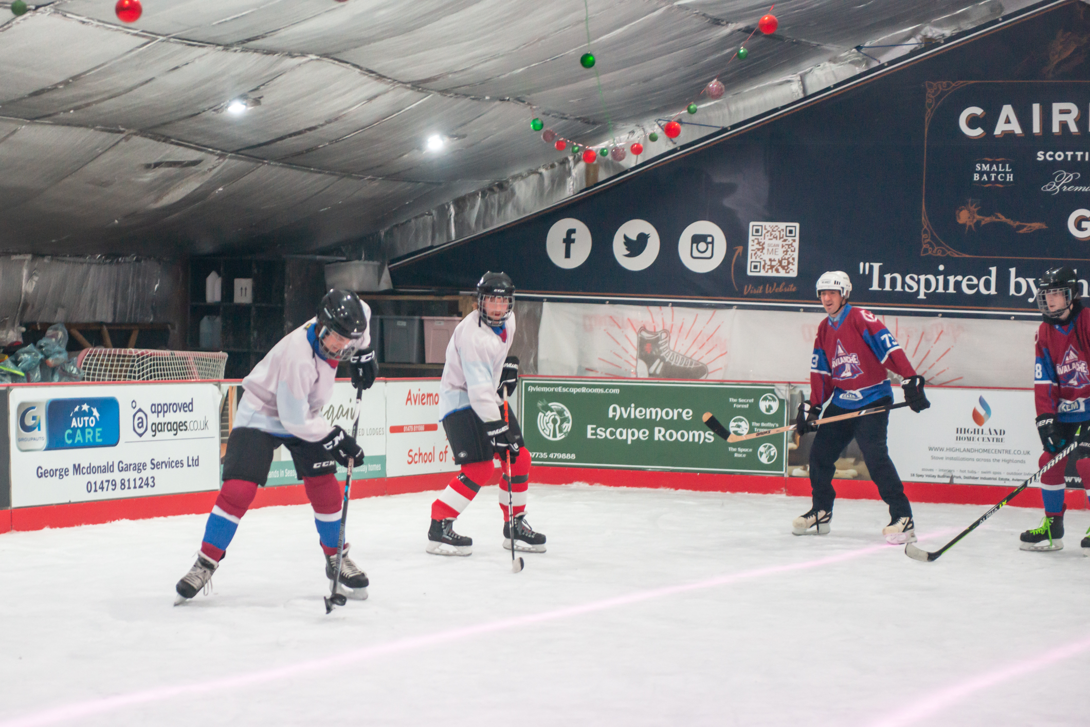 Aviemore Ice Rink - Ice Hockey 1 credit Robin McConnell
